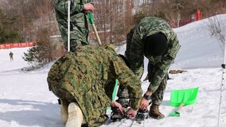 US & ROK Marines • Skiing and Cold Weather Training