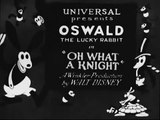 Oswald the Lucky Rabbit - Oh What a Knight (1927)(Vintage Walt Disney Cartoon!)