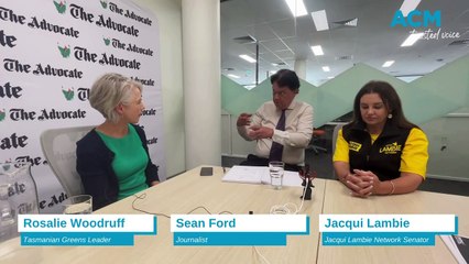 Rosalie Woodruff addresses undecided voters