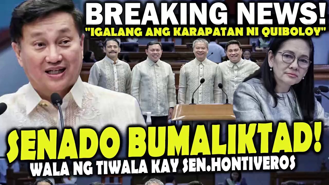 "Igalang ang karapatan ni Quiboloy" Sen. Risa muli na naman binutata ni Sen. Tolentino