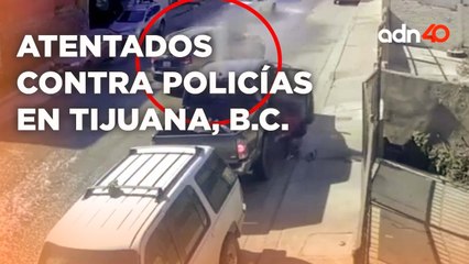 En Tijuana, los polícias son el blanco de ataques, lanzaron un explosivo a una subdelegación