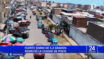 Temblor de 5.2 de magnitud en Pisco alarmó a ciudadanos de varios distritos de la capital