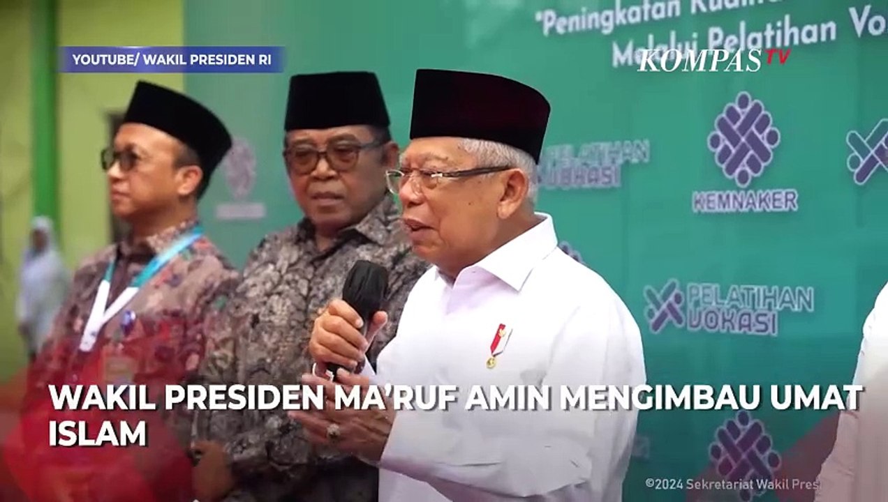 Wapres Ma'ruf soal Perbedaan Awal Ramadan: Jangan Puasa Belakangan, Lebaran Ikut yang Lebih Dulu