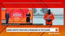 Heavy snowfall causes crashes and problems in the Plains