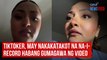 TikToker, may nakakatakot na na-i-record habang gumagawa ng video | GMA Integrated Newsfeed