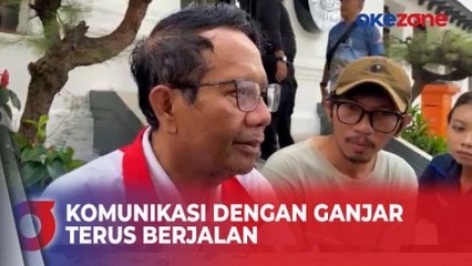 Mahfud Tepis Isu Kerenggangan, Tegaskan Komunikasi dengan Ganjar Terus Berjalan