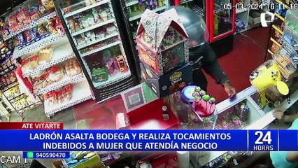 Ate: identifican a ladrón que realizó tocamientos indebidos a trabajadora de minimarket