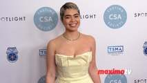 Auli'i Cravalho walks the red carpet at the 39th annual Artios Awards in Beverly Hills