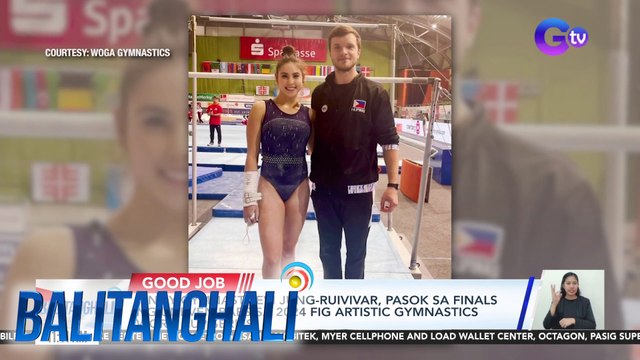 GOOD JOB: Pinoy Gymnast Carlos Yulo, pasok sa finals ng Men's Floor Exercise sa 2024 FIG Artistic Gymnastics World Cup Series | BT