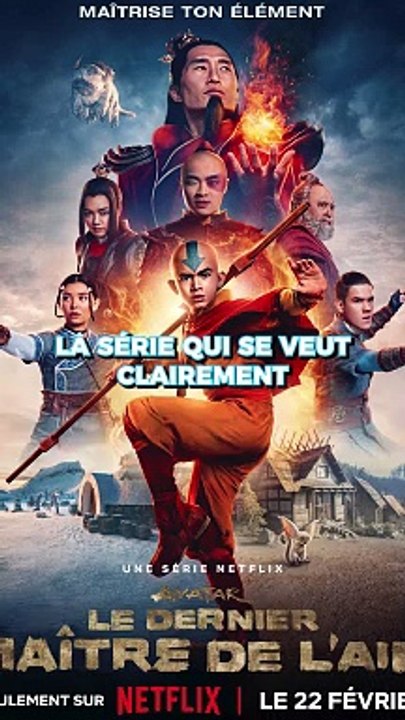 Avatar, le dernier maître de l'air sur Netflix 
