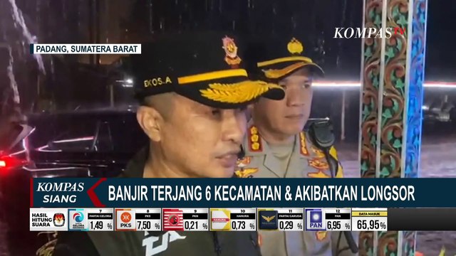 Curah Hujan Tinggi, Banjir dan Longsor Terjang Kota Padang, Tana Toraja hingga Cirebon
