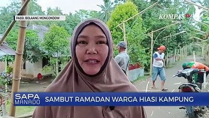 Jelang ramadan Warga Mulai Menghiasi Kampung