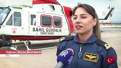 Sahil Güvenlik Komutanlığı'nın kadın pilotları