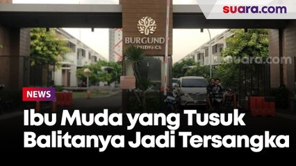 Resmi Tersangka! Ibu Muda di Bekasi yang Tusuk Balitanya Terancam Hukuman Ini