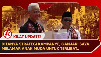 ATUR STRATEGI KAMPANYE CAPRES-CAWAPRES 2024, GANJAR-MAHFUD GERCEP DAFTAR KE KPU _ #KilatUpdate