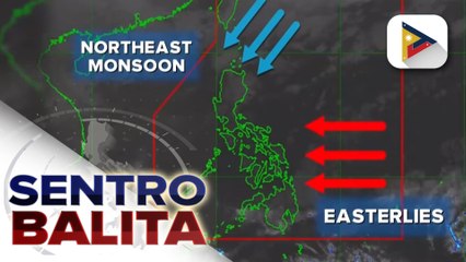 Amihan, umiiral sa Northern Luzon;