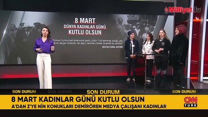 Demirören Medya'nın emekçi kadınları kadın olmayı anlattı!