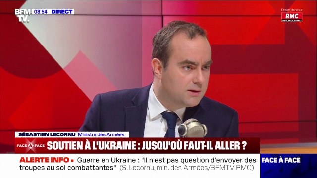 Ukraine: La victoire ou non de la Russie ne donnera pas la même architecture de sécurité pour notre Europe assure Sébastien Lecornu