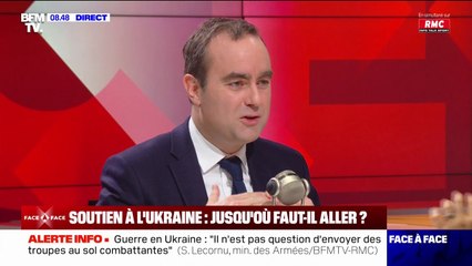 Avions français interceptés en mer Rouge: "Le narratif russe est faux", affirme Sébastien Lecornu
