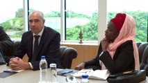 Claudio Descalzi, annonce à Alassane Ouattara la découverte de gaz naturel et de pétrole offshore en Côte d’Ivoire