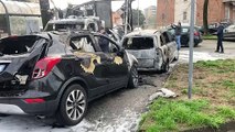 Auto incendiate tra San Donato e San Giuliano: il video