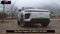 It will be released in March with a price of 120.000-150.000 Yuan , New Chery Fengyun T6 SUV 2024