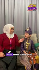 ohh adik mika suka lagu rock yaaa #bintangkecilmy #streetinterview