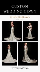 Luxurious Custom Wedding Gown in New York - Tony Hamawy