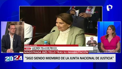 Alejandro Cavero sobre pedido de Inés Tello de invalidar si inhabilitación: "Está mal asesorada"