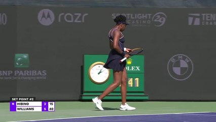 Indian Wells - Venus Williams battue pour son retour à la compétition