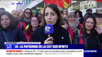 "L'égalité entre les femmes et les hommes n'est toujours pas réalisée au travail", pointe Sophie Binet