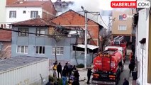 Bursa'da 2 Katlı Bina Alev Alev Yandı
