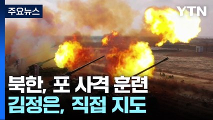 北, 서해상 방사포·자주포 훈련..."적의 수도 타격" / YTN