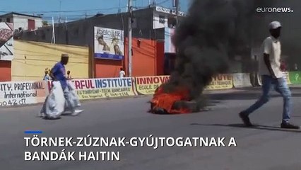 Haiti: hiába a rendkívüli állapot, a bandák folytatják a vandalizmust