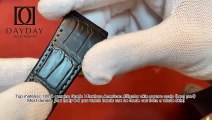 Franck Muller Vanguard | Custom American alligator watch strap