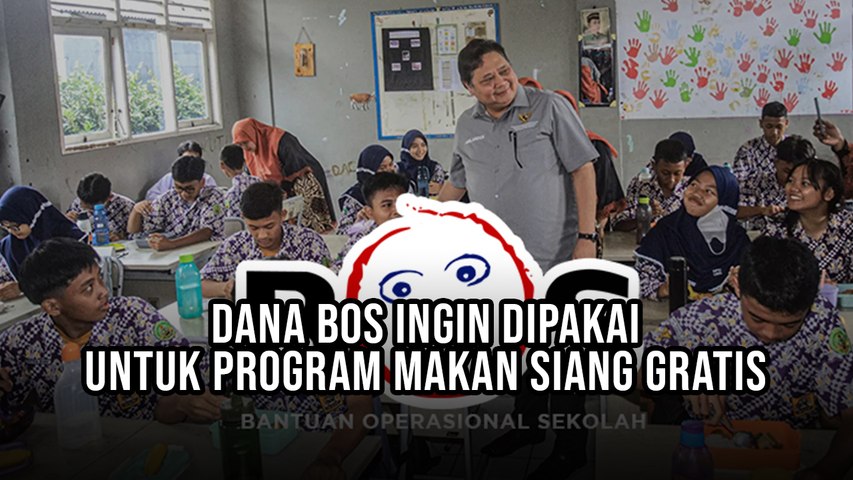 Dana BOS Ingin Dipakai Untuk Program Makan Siang Gratis