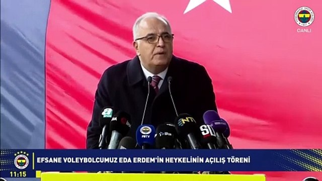 Voleybol Federasyonu Başkanı'ndan Eda Erdem'e: Adam gibi adam