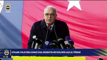 Ali Koç şaşkınlığını gizleyemedi! TVF Başkanı Üstündağ’dan Eda Erdem’e: Adam gibi adamdır