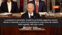 Biden: Israele ha il dovere di proteggere i civili a Gaza