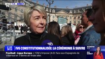 L'émotion des Français avant la cérémonie du scellement de l'IVG dans la Constitution