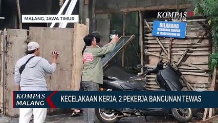Kecelakaan Kerja di Malang, Dua Pekerja Bangunan Tewas