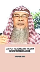 Playing Video Games That Has Shirk _ Ask About Islam _ #shortvideo #islam #viralshort #assimalhakeem