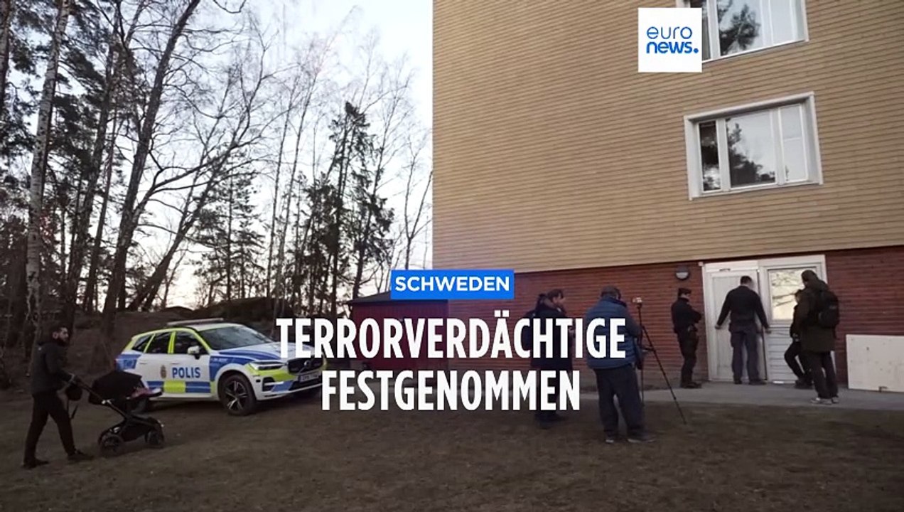 Schweden: Vier Terrorverdächtige festgenommen