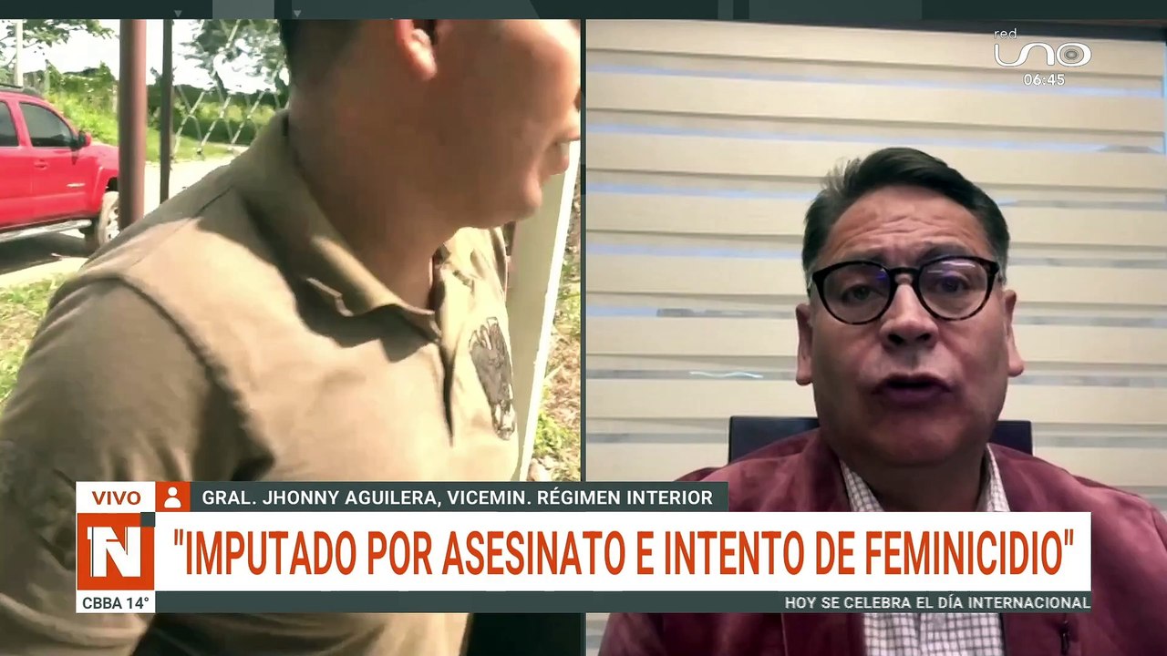 Aguilera sobre el asesino del doble crimen