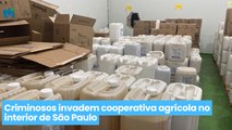 Criminosos invadem cooperativa agrícola no interior de São Paulo
