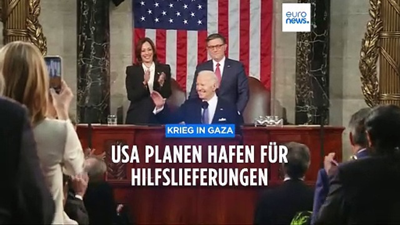 USA planen Hafen für Hilfslieferungen im Gazastreifen