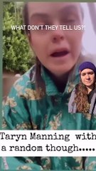 TARYN MANNING (ACTRESS) TALKING ABOUT WHAT'S GOING ON