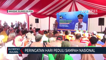 Peringatan Hari Peduli Sampah Nasional Di Makassar