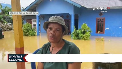 Banjir Kembali Menggenangi Delapan Kelurahan di Kota Sorong
