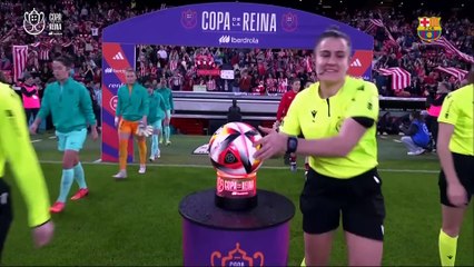 ATHLETIC CLUB 0 vs 3 FC BARCELONA - COPA DE LA REINA